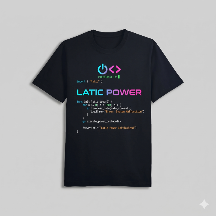 Playera "LATIC Power" - Terminal Edition