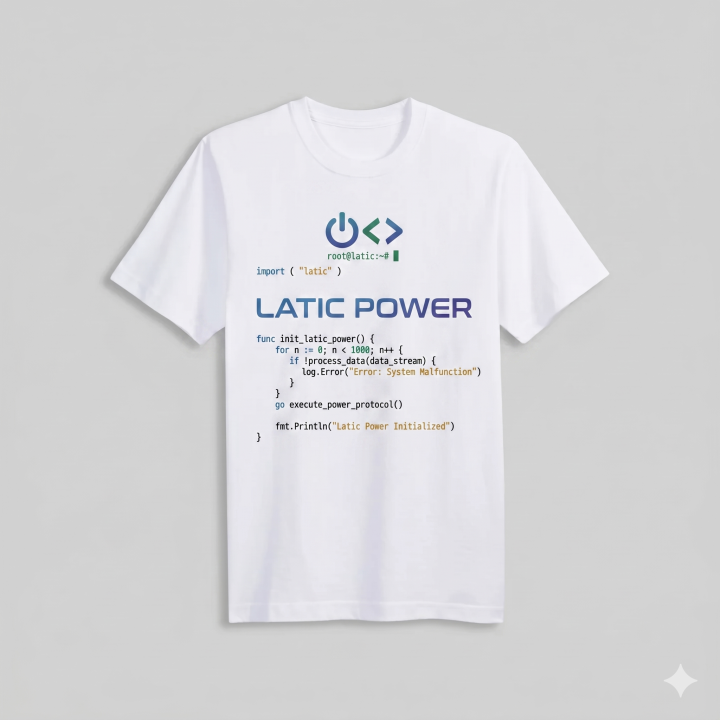 Playera "LATIC Power" - Terminal Edition