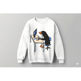 Sudadera "Tux Coding" - Open Source Edition